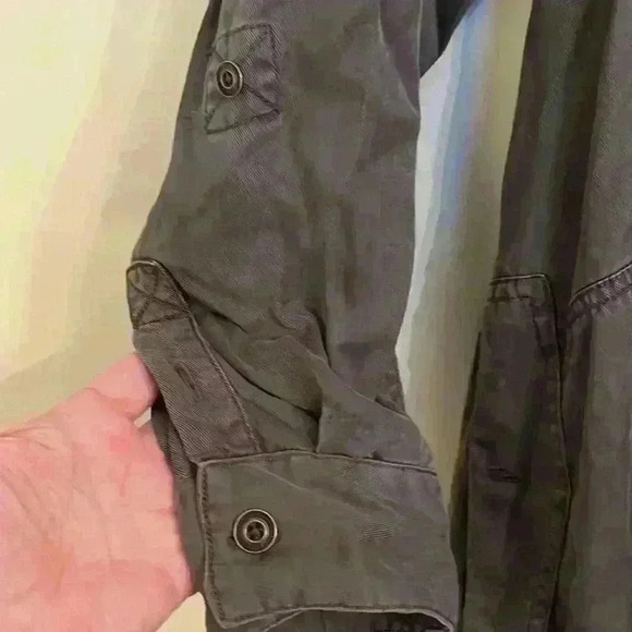 Holding Horses Anthropologie tencel Mariona shirt dress cowgirl Boho size 16 - Picture 4 of 13